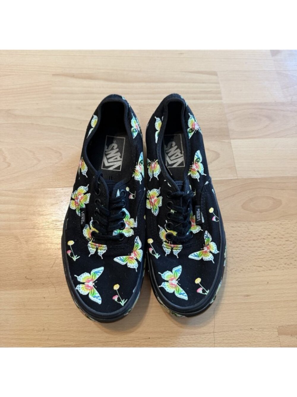 Vans Women's Authentic Stackform Morph Blackout Glow in the Dark Shoes Size 8 - Picture 4 of 10